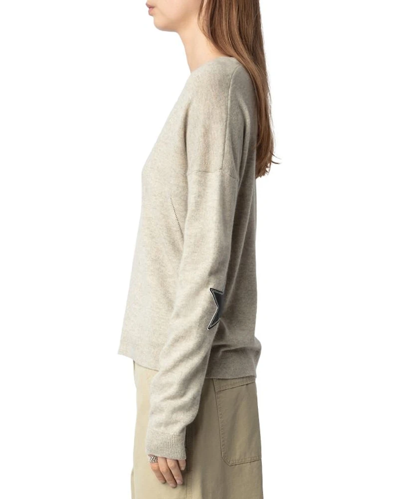 Vivi Lightning Bolt Patch Sweater