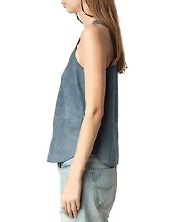 Tander Suede Tank Top