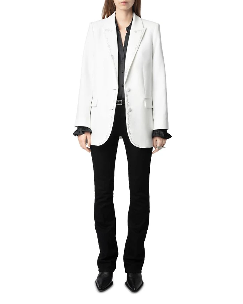 Viva Rhinestone Blazer