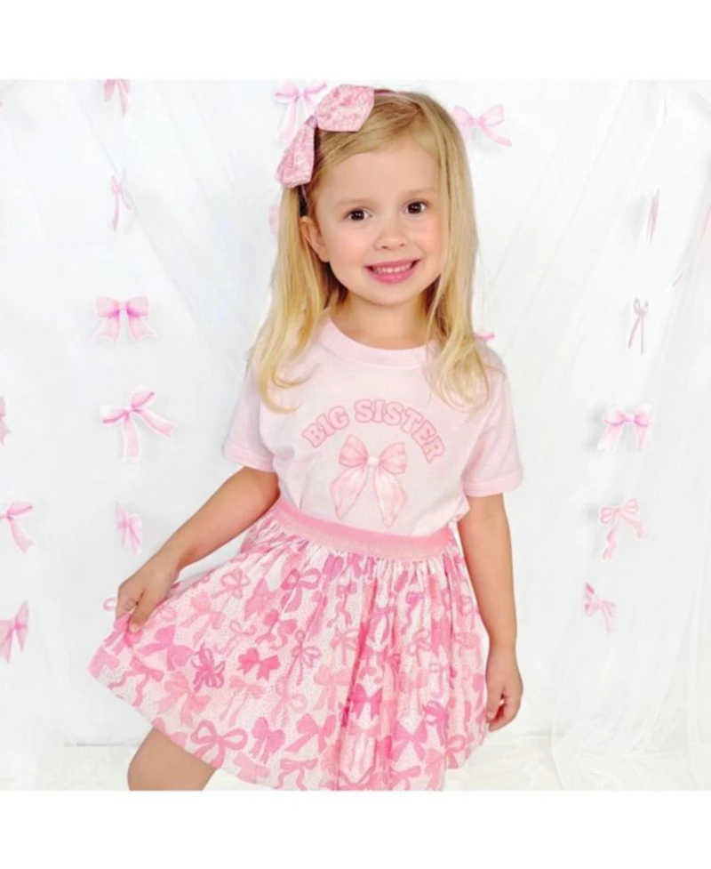 Sister Bow Short Sleeve T-Shirt