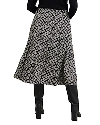 Roxanne Geometric Print Skirt