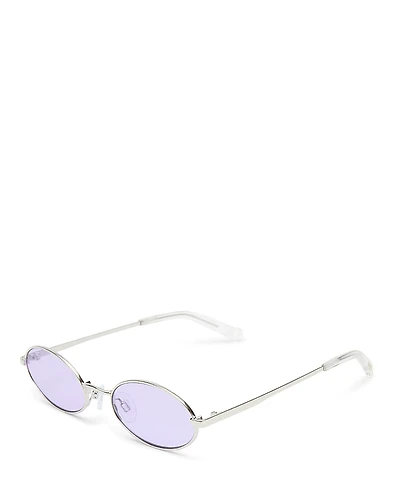 Le Specs Love Train Oval Sunglasses, 56mm