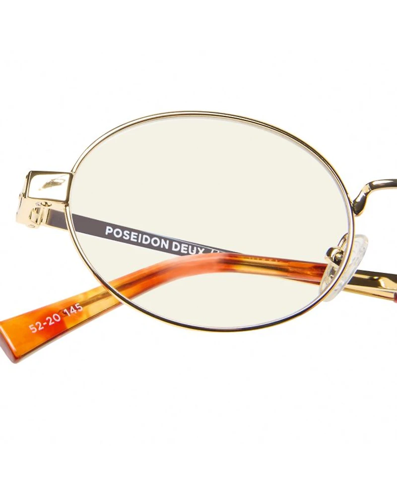 Poseidon Deux Blue Light Glasses, 52mm