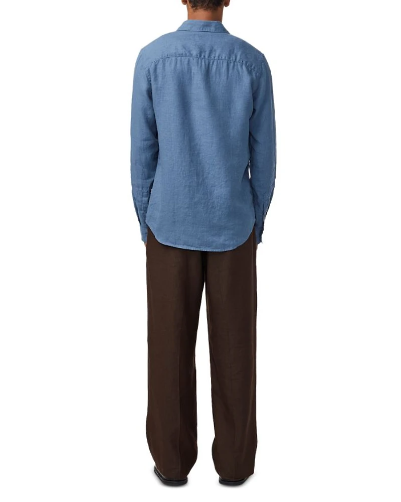 Enzo Regular Fit Linen Shirt