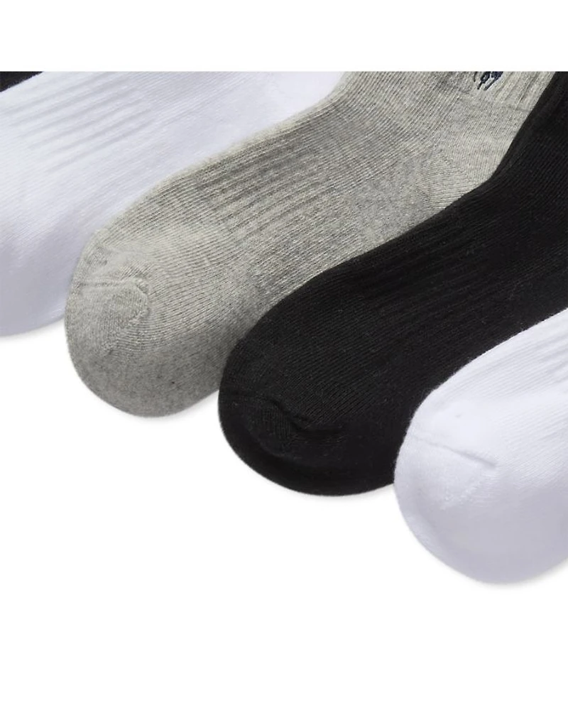 Boys' Performance Cushioned Quarter Crew Socks - Little Kid, Big Kid