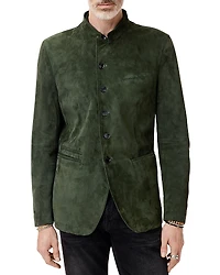 John Varvatos Varick Suede Slim Fit Jacket