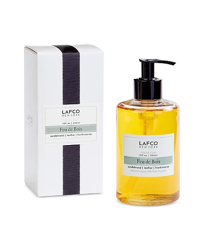 Lafco Feu de Bois Liquid Soap, 12 oz.