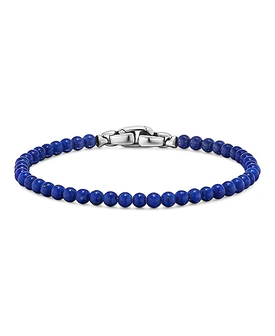 David Yurman Men's Spiritual Beads Bracelet with Lapis