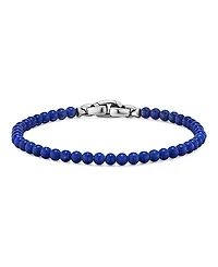 David Yurman Men's Spiritual Beads Bracelet with Lapis