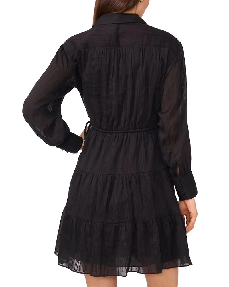 Collared Button Front Dress