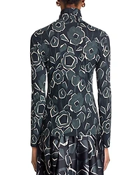 Cubist Turtleneck Top
