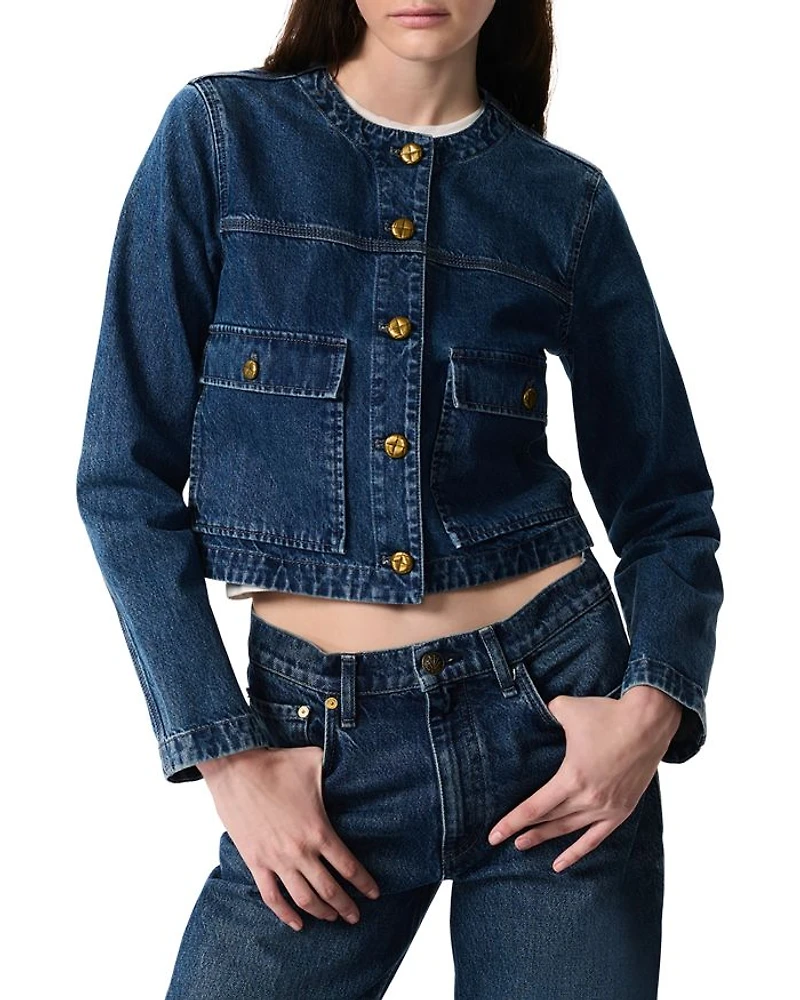 Drew Collarless Jacket