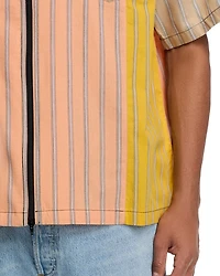 Garner Regular Fit Zip Front Short Sleeve Shirt