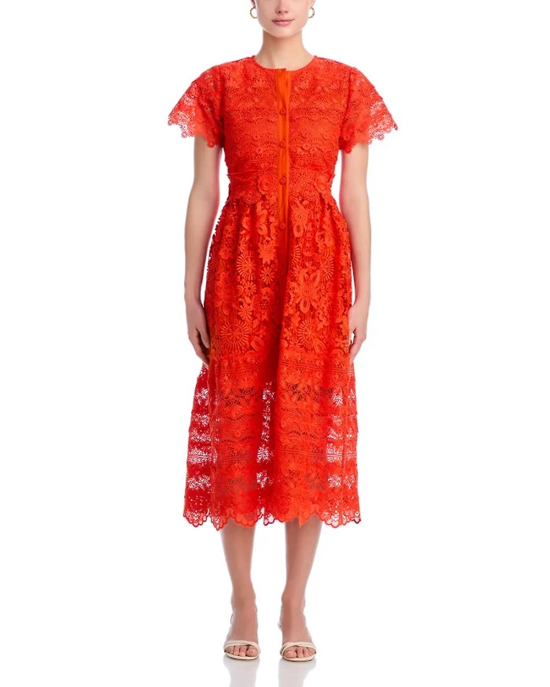 Hibiscus Lace Dress