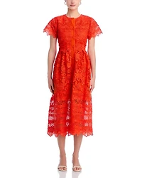 Hibiscus Lace Dress