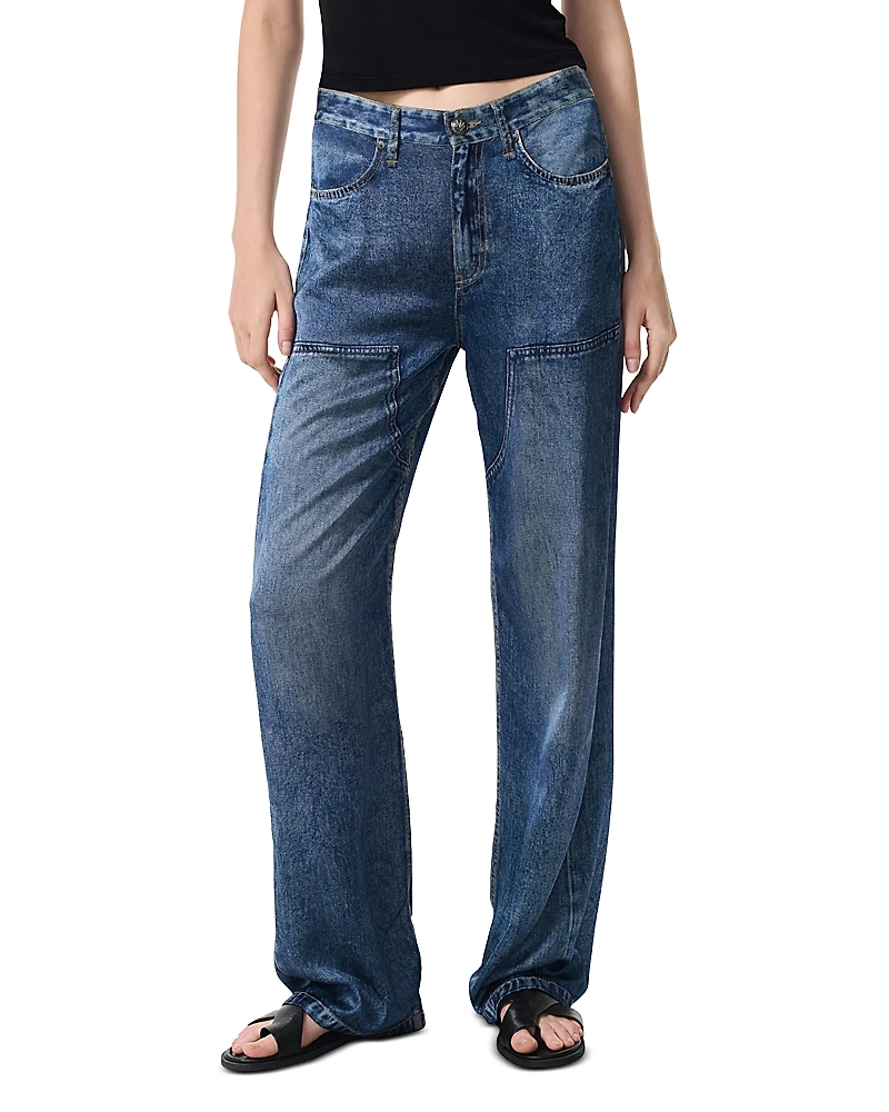 rag & bone Miramar Satin Logan Carpenter Jeans