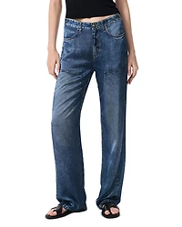 rag & bone Miramar Satin Logan Carpenter Jeans
