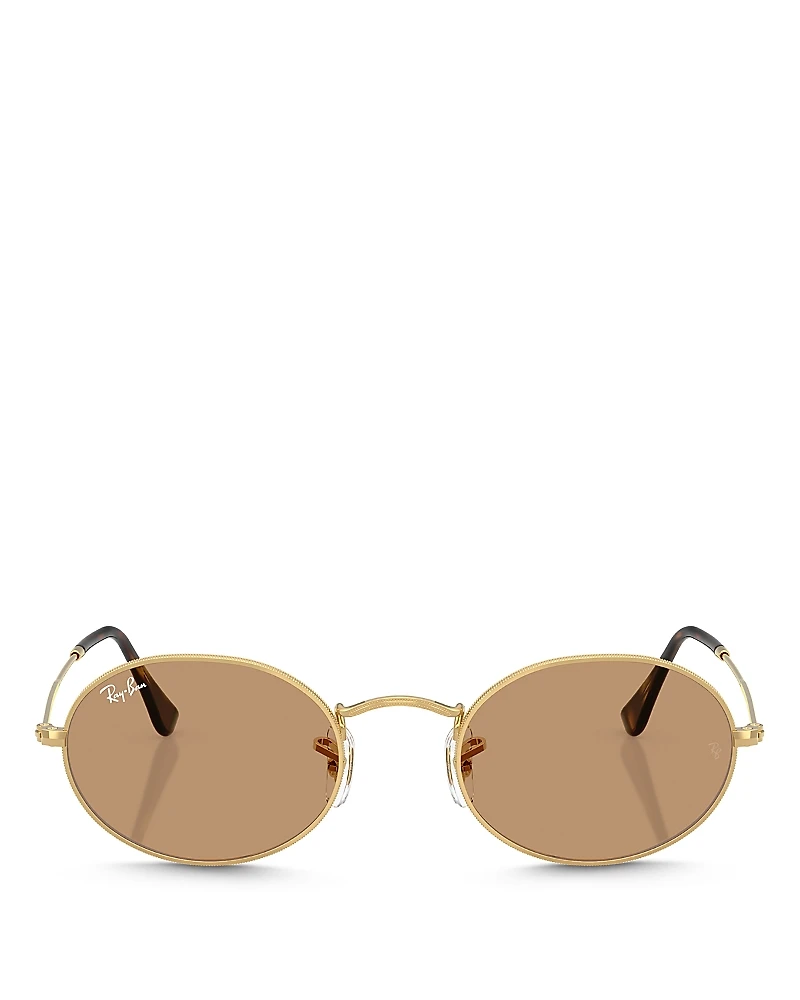 Ray-Ban Oval Sunglasses, 51mm