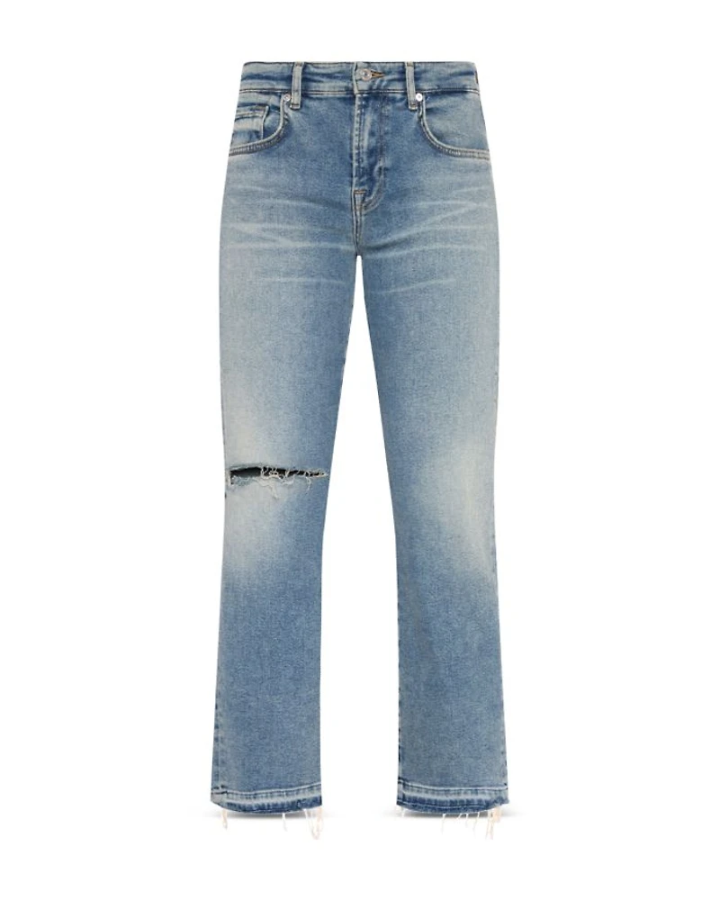 Calie Straight Ankle Jeans Shore Break