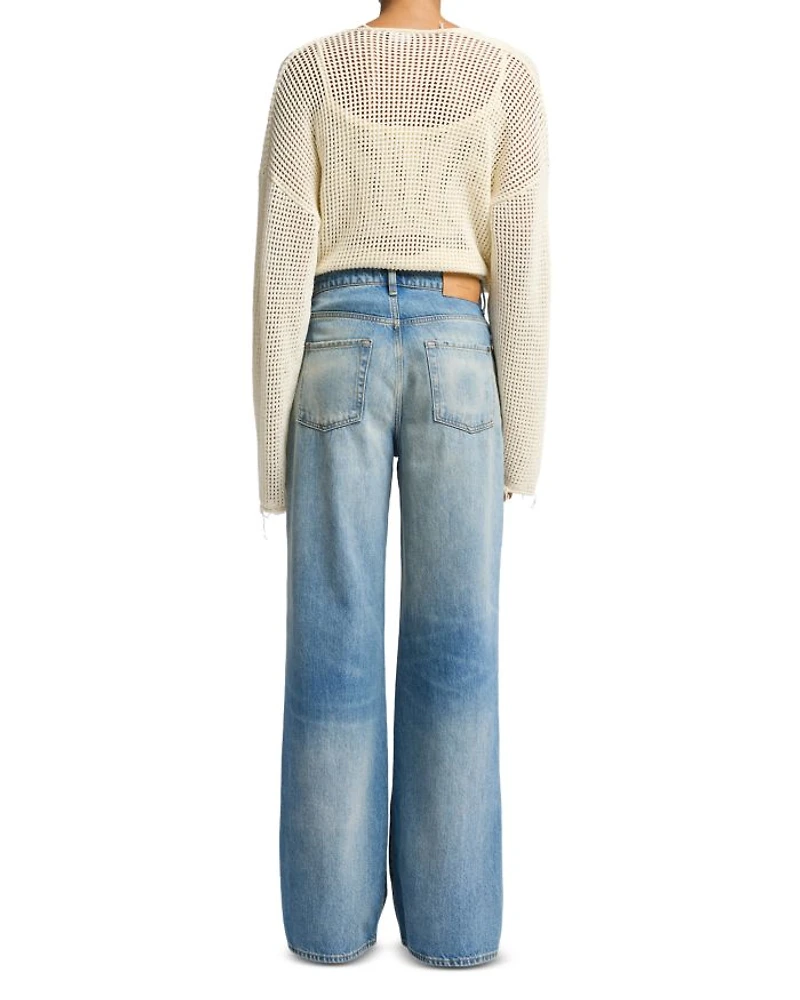 Scout Low Slung Wide Leg Jeans Copper