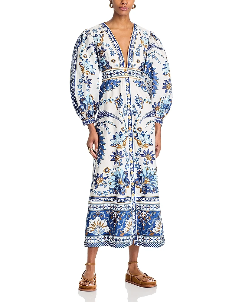 Farm Rio Ana Tapestry Maxi Dress - Exclusive