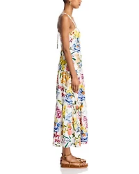 Greek Garden Sleeveless Maxi Dress