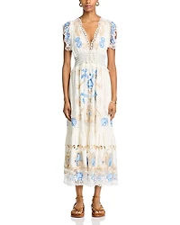 Romantic Richelieu Maxi Dress