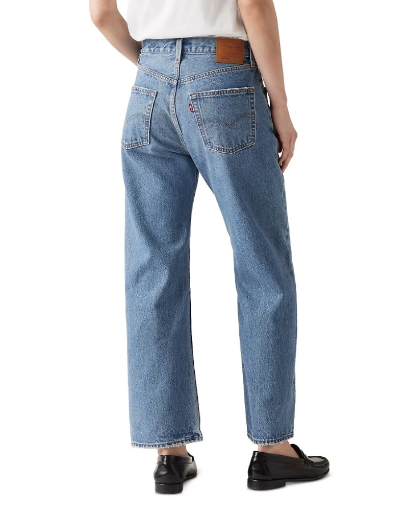 501 90s High Rise Straight Ankle Jeans Sweetest Taboo