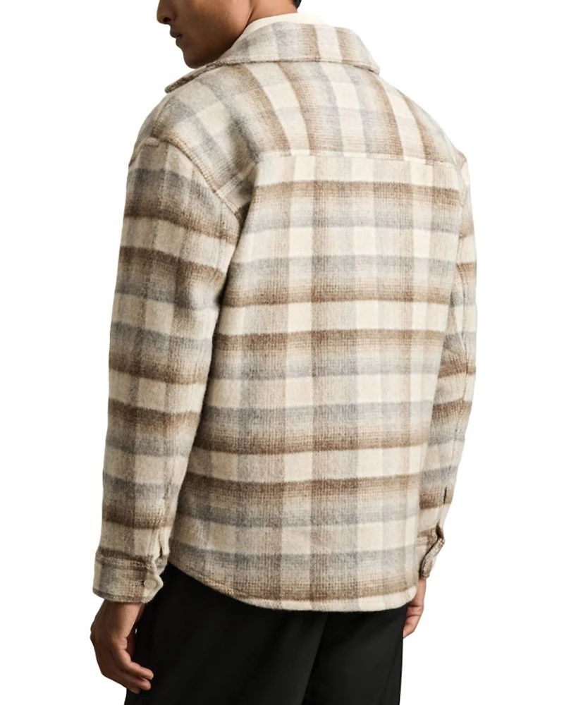 Mellish Brushed Check Overshirt