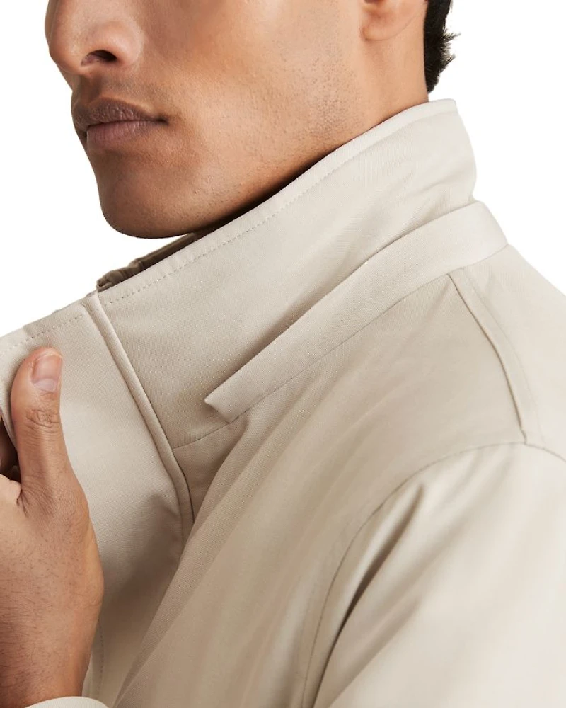 Lucan Hooded Nylon Jacket