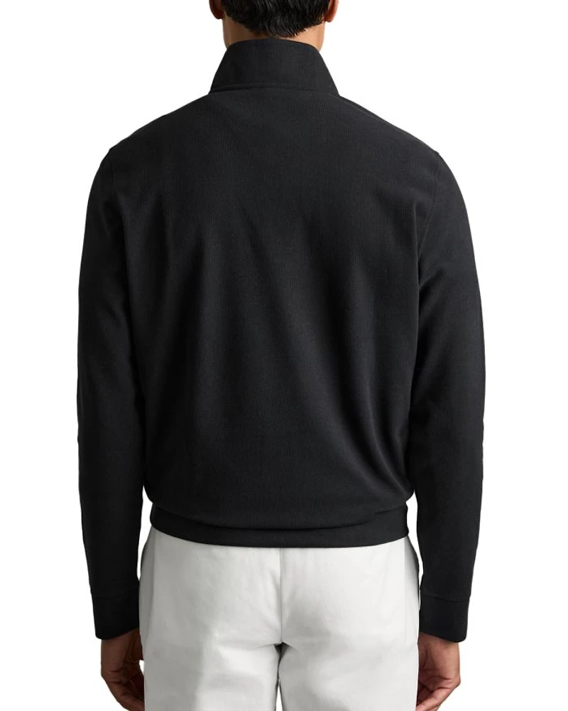 Creek Brushed Cord Half Zip Sweater