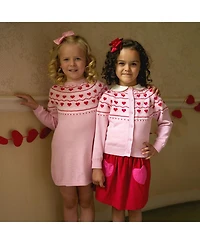 Girls' Heart Knit Dress - Little Kid, Big Kid
