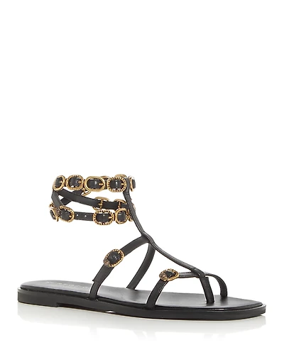 Kurt Geiger London Women's Regent Buckled Gladiator Sandals