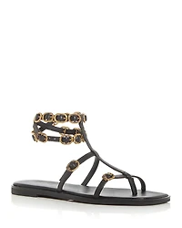 Kurt Geiger London Women's Regent Buckled Gladiator Sandals