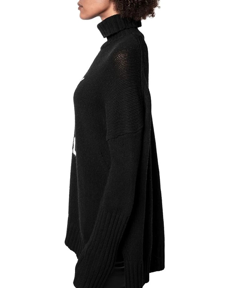 Alma Merino Wool Turtleneck Sweater