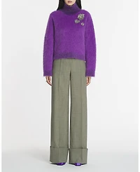 Brushed Mohair Sweater