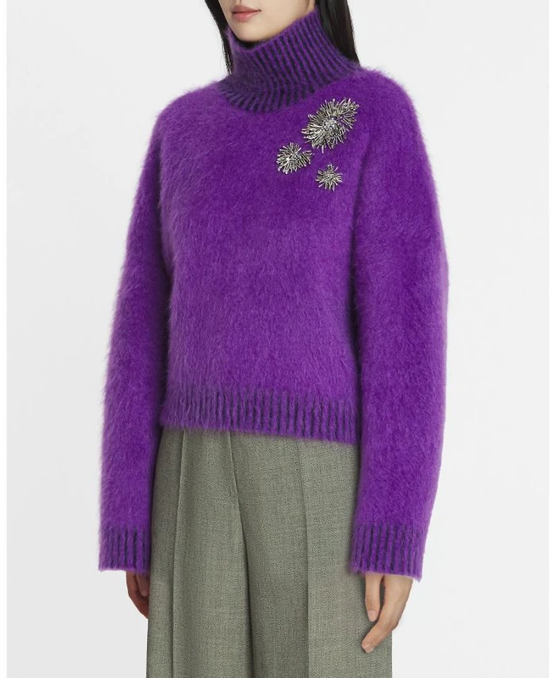 Brushed Mohair Sweater