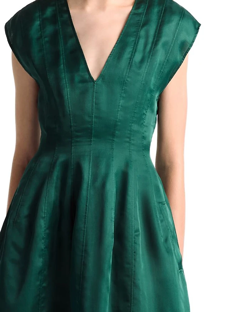 Bichette Silk Sheath Dress