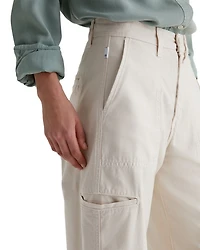 Hazal High Rise Barrel Leg Jeans Opal Stone