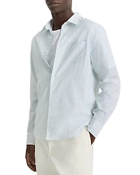 Vince French Regular Fit Striped Shirt