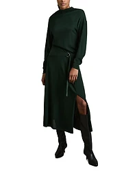 Alina Belted Dress