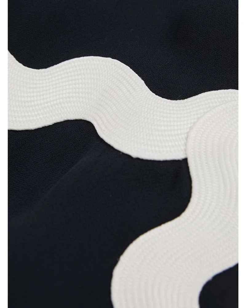 Wave Craft Midi Dress