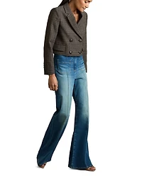 Vienna Cropped Textured Blazer