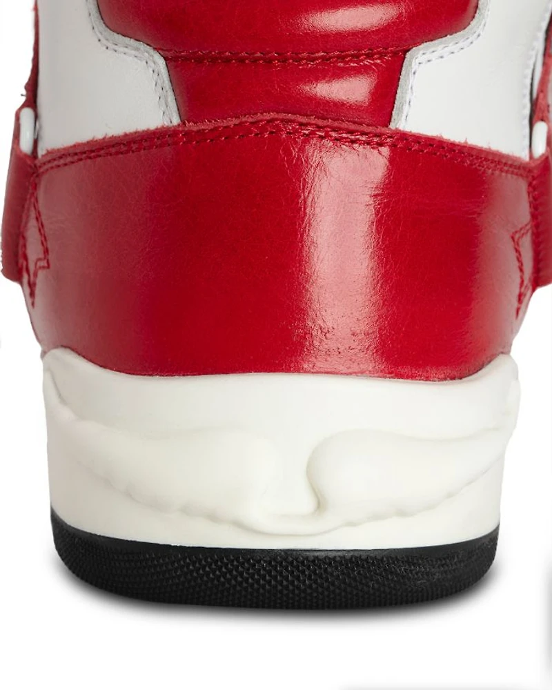 Men's High Wings Leather Sneakers