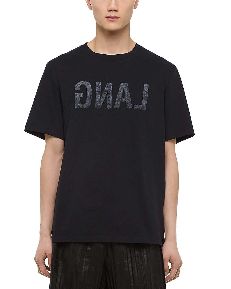Helmut Lang Short Sleeve Logo Graphic Tee