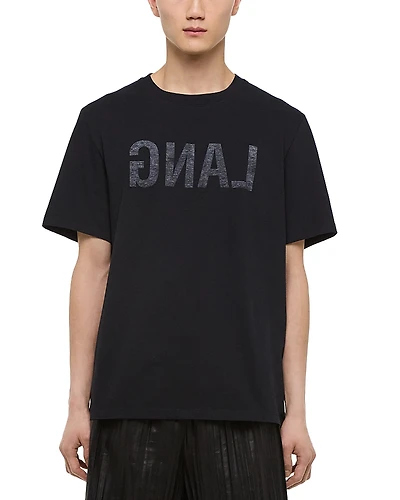 Helmut Lang Short Sleeve Logo Graphic Tee
