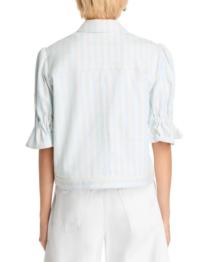 Gingham Denim Holly Jacket