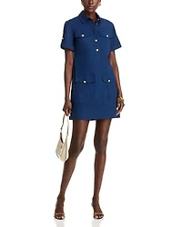 Lucca Poplin Shirt Dress