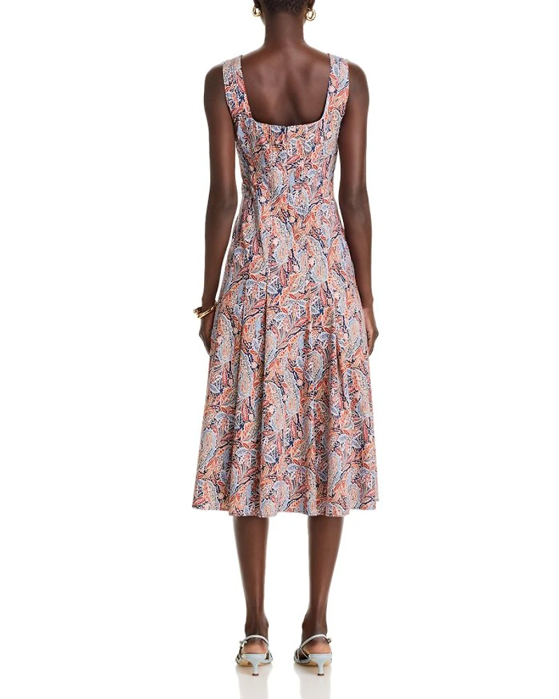 Jolie Midi Poplin Dress - Exclusive