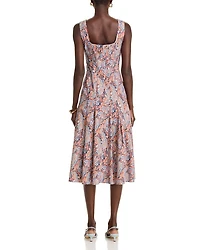 Jolie Midi Poplin Dress - Exclusive